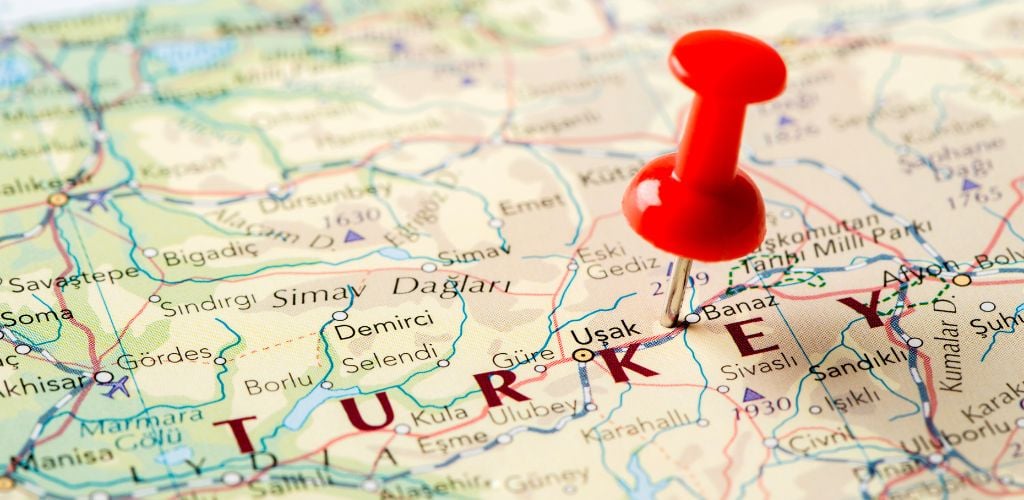 turkey map