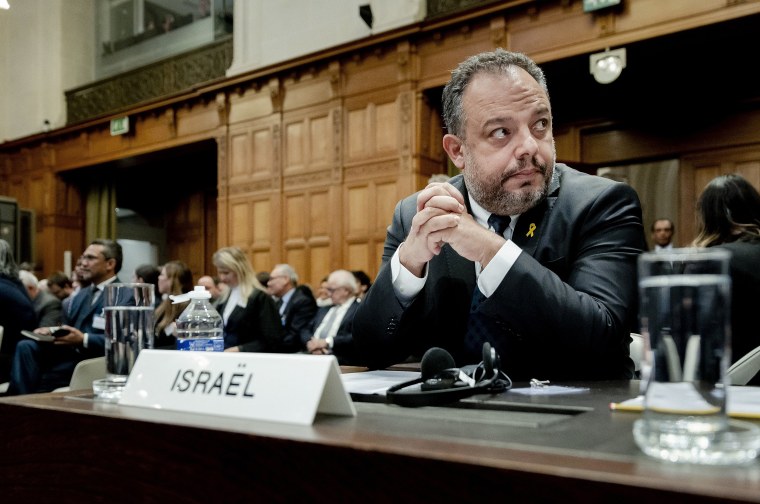 Israel ICJ Hague Hearing