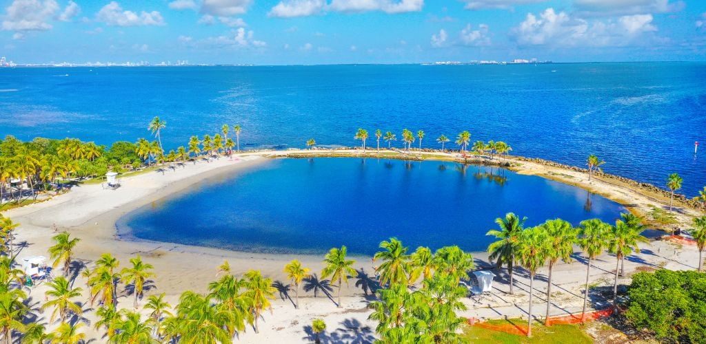 Matheson Hammock Park beach park natural swimming pool Miami