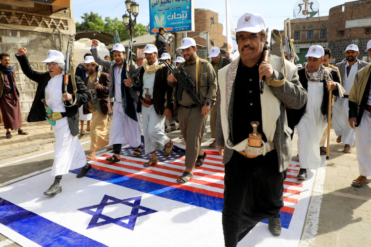 Yemen Houthi Supporter Protest