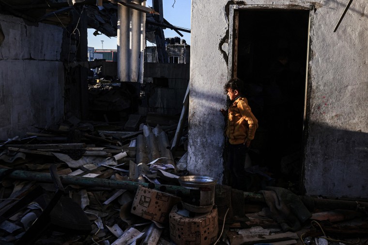 Rafah Gaza Israeli Bombardments