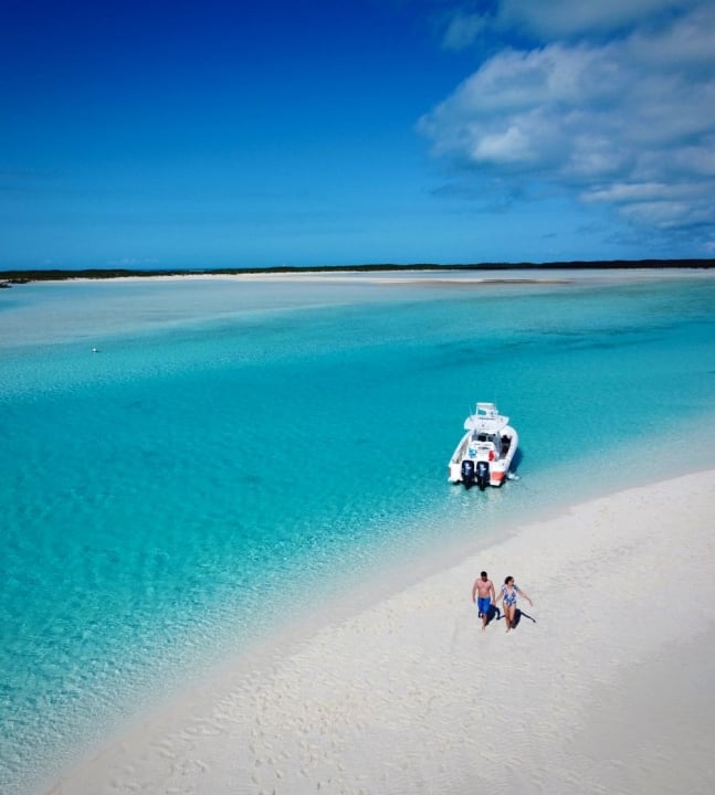 pipe cay sandbar exumas