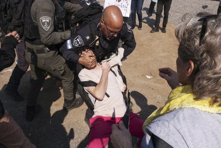 West Bank Gaza Protest