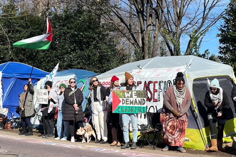 protest israeli hamas conflict usa