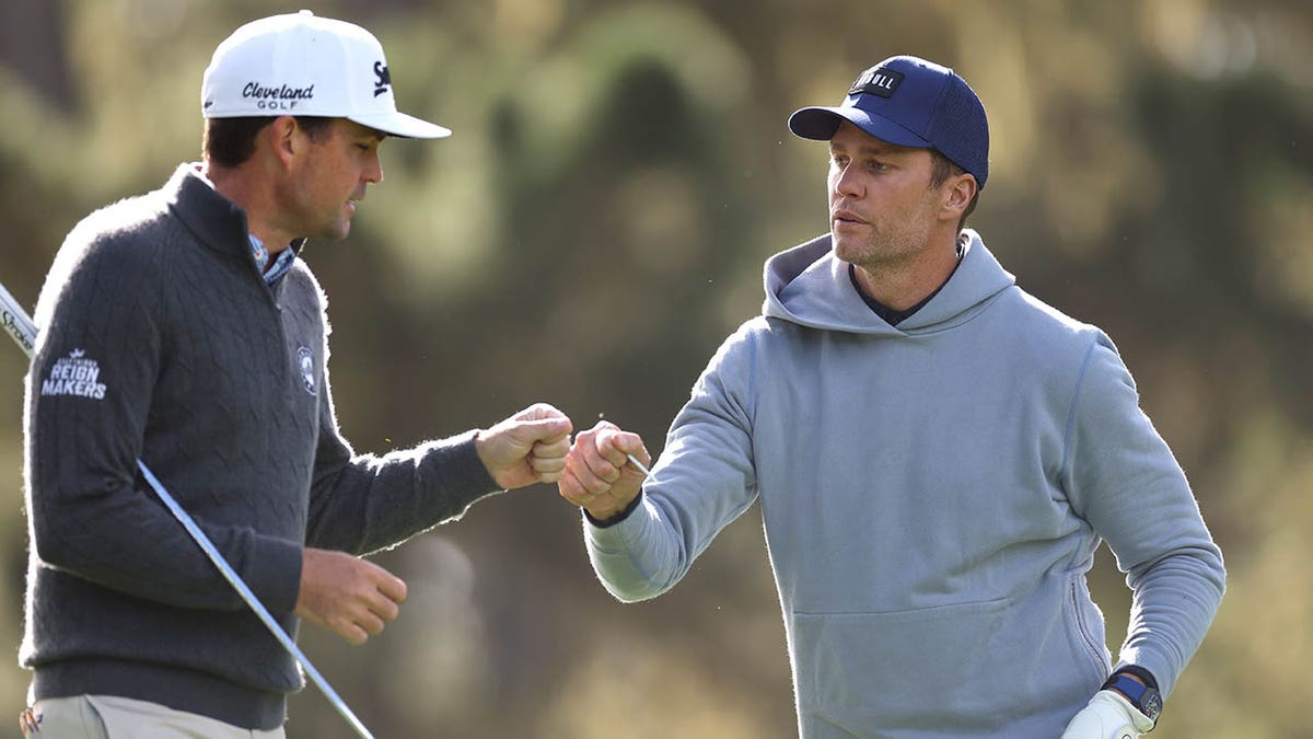 Keegan Bradley and Tom Brady