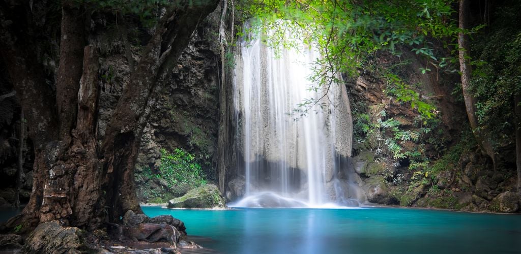 thailand waterfall natural beauty 