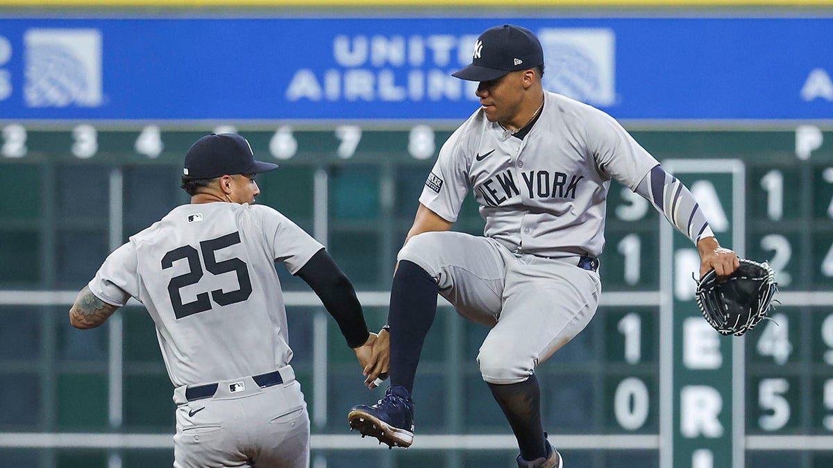 Yankees' Juan Soto and Gleyber Torres