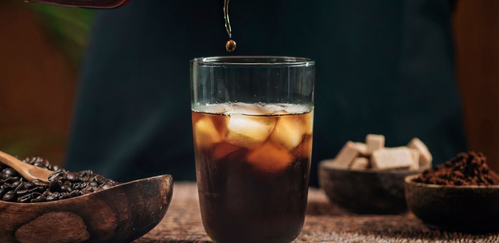 iced brew coffee