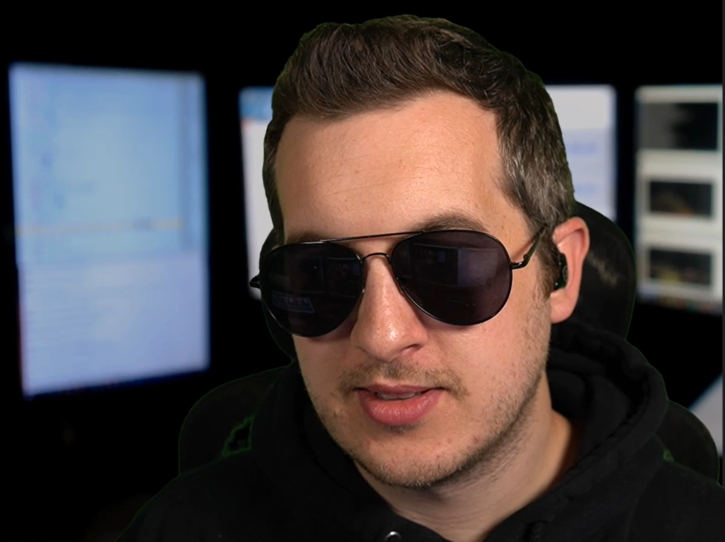 Kitboga, a popular "scam baiter" who hides behind characters to waste the time of scammers, has a combined Twitch and YouTube following of more than million subscribers. His aviator sunglasses — a signature look — recall a comically disguised CIA agent.