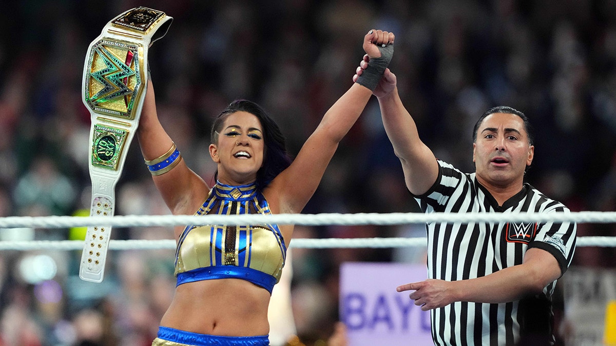 Bayley wins