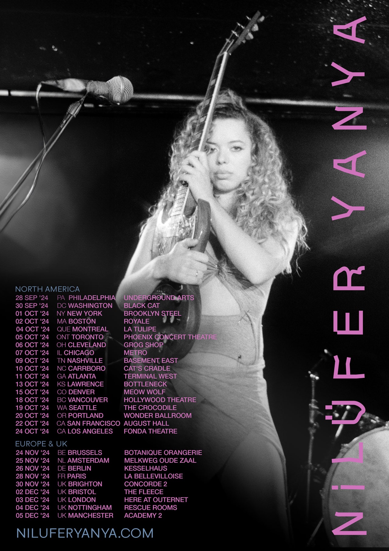 Nilüfer Yanya Tour Dates