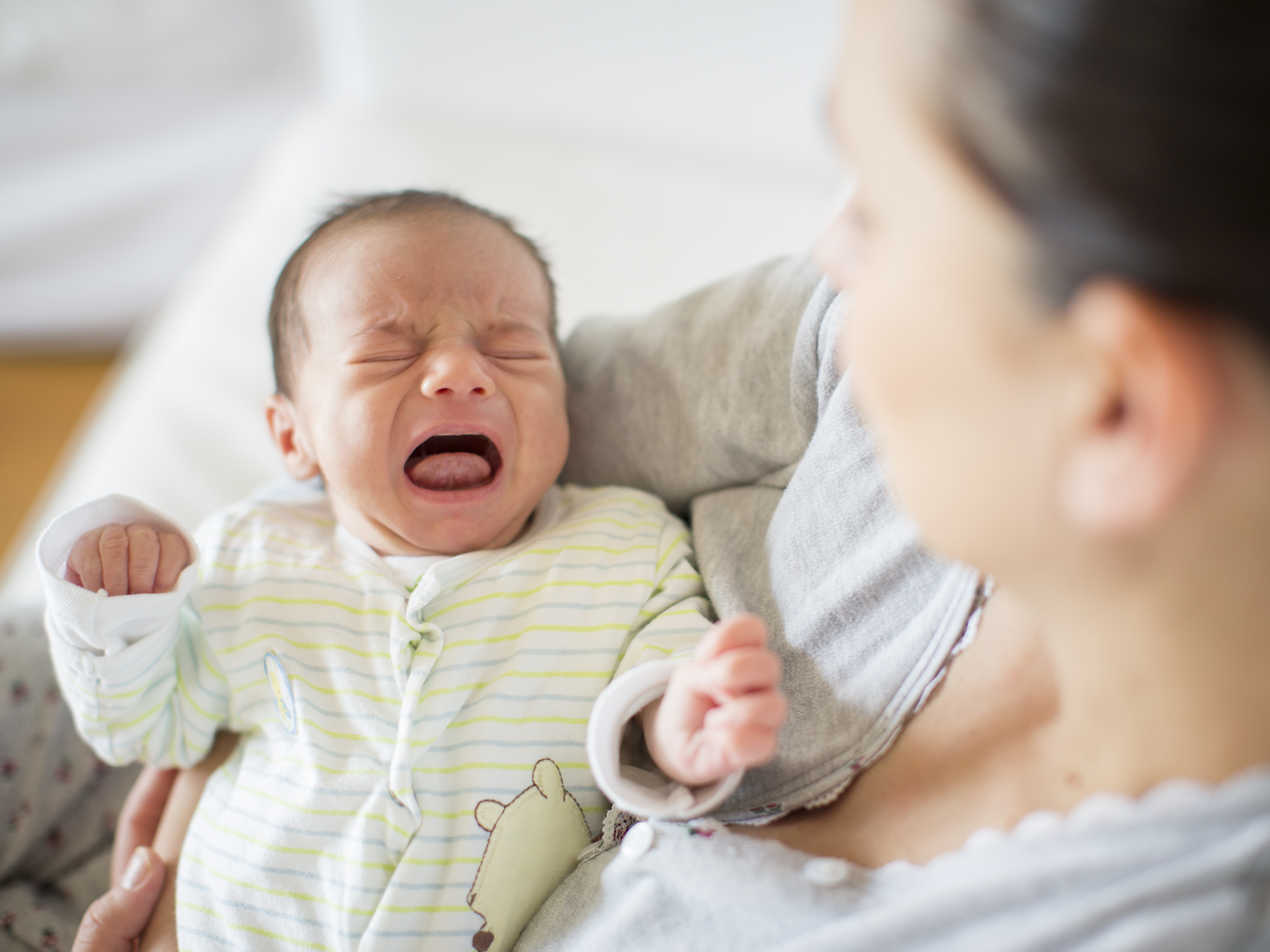 Instructions for a fingernail filing gadget for infants says, "Stay away from children." It