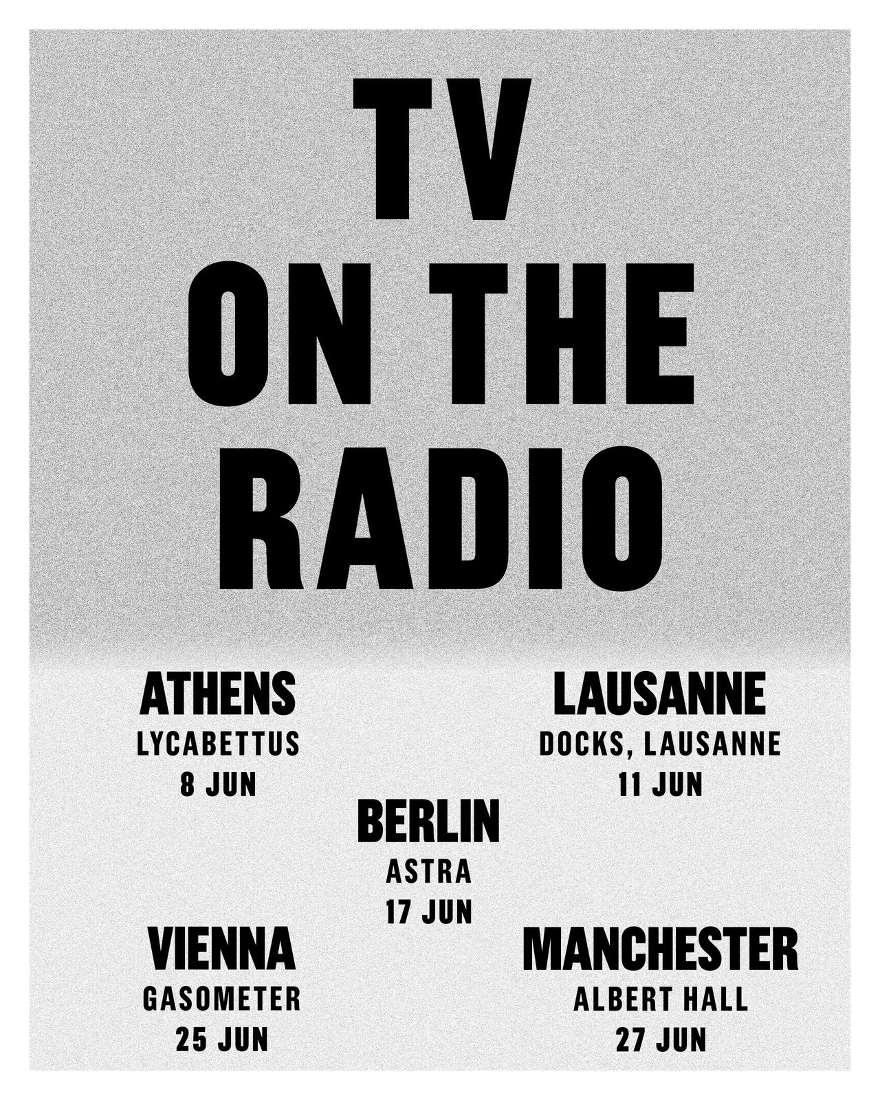 TV on the Radio Tour Dates