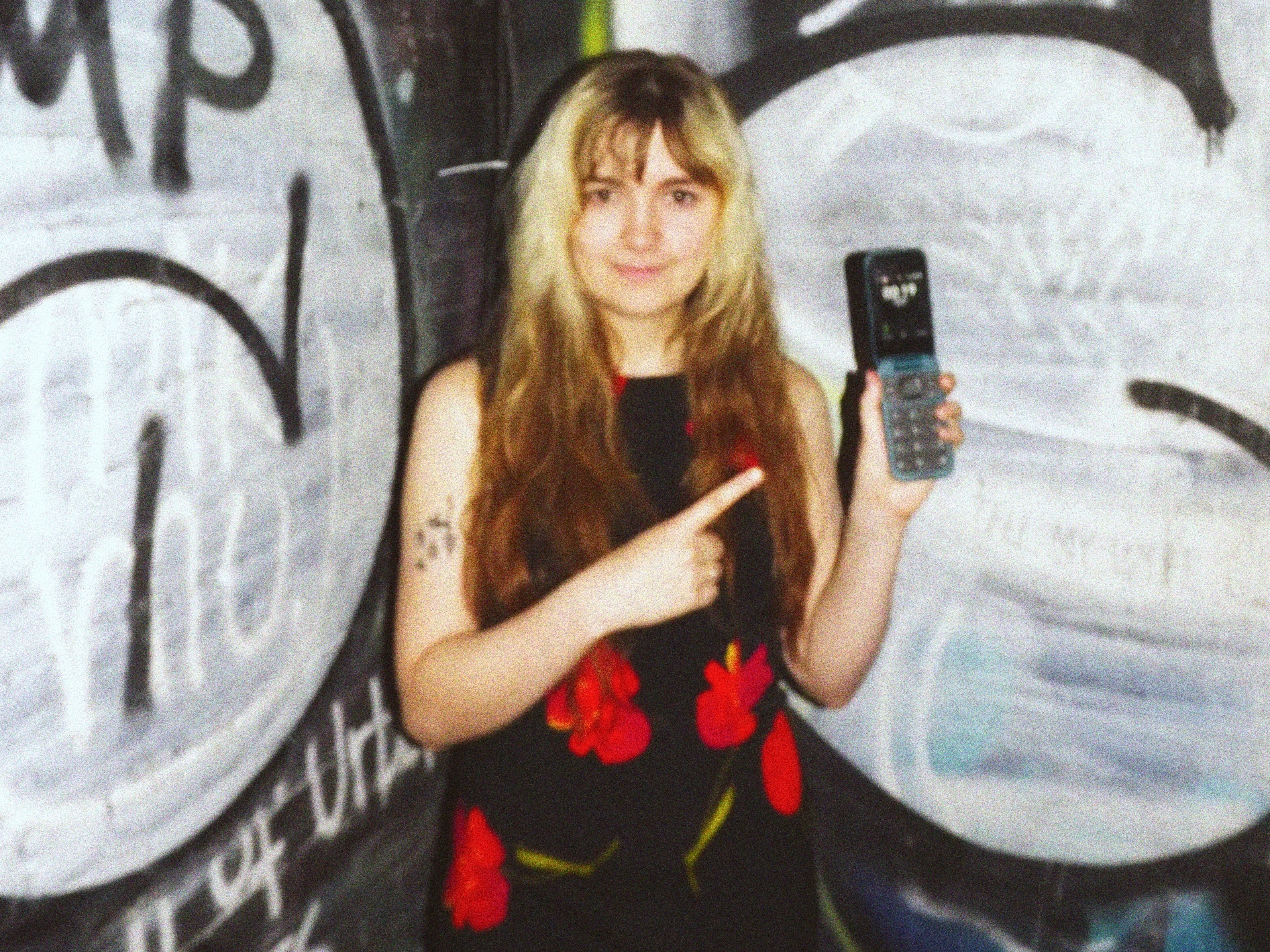August Lamm two years into her dumbphone journey in New York, July 2024.
