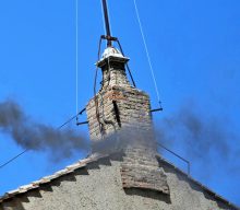 Black smoke and no pope as cardinals vote on the conclave’s second day