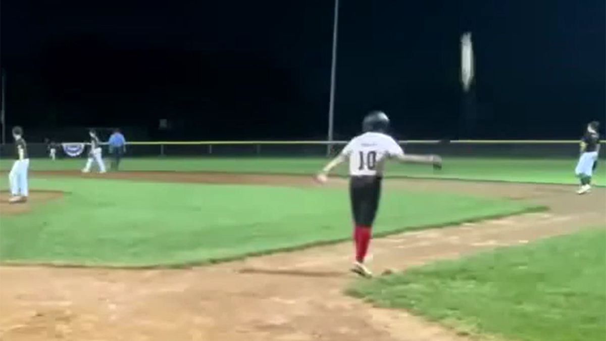 Little League home run