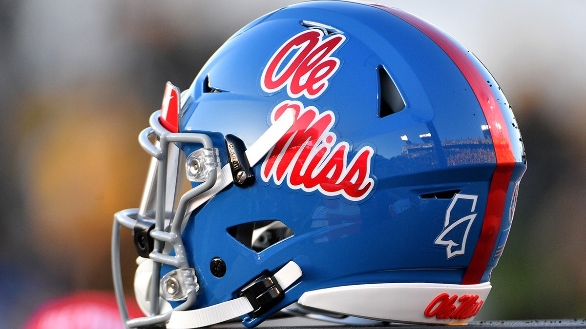 Ole Miss helmet