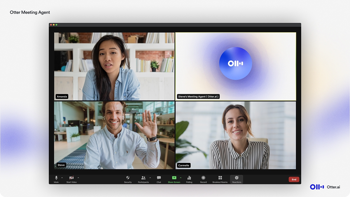 Otter.ai is a Mountain View, Calif.-based tech company that uses artificial intelligence to generate speech-to-text transcriptions. It has become a popular tool for transcribing virtual office meetings.