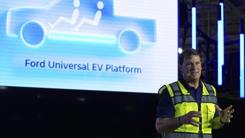 Ford says it will roll out a cheaper electric pickup truck