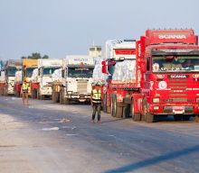 How much aid has made it into Gaza since Israel said it was easing restrictions?