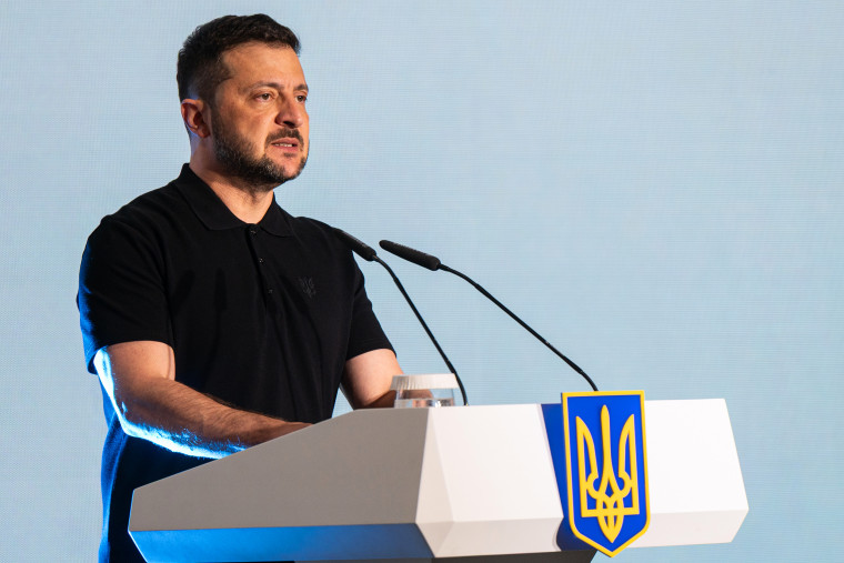 President of Ukraine Volodymyr Zelenskyy attends 'Youth is here' forum in Kyiv