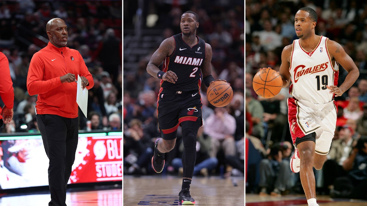 Chauncey Billups, Terry Rozier, and Damon Jones