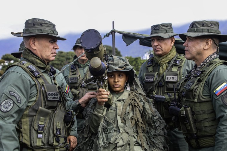 Image: VENEZUELA-US-DIPLOMACY-CRISIS-MILITARY
