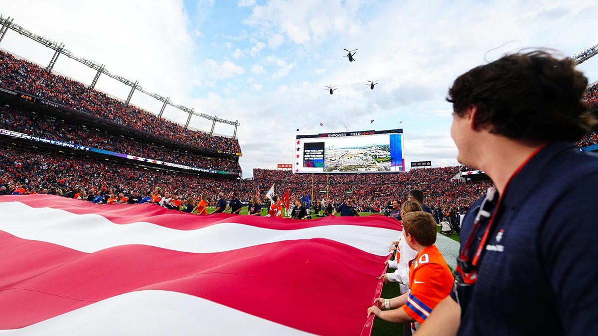 NFL flyover