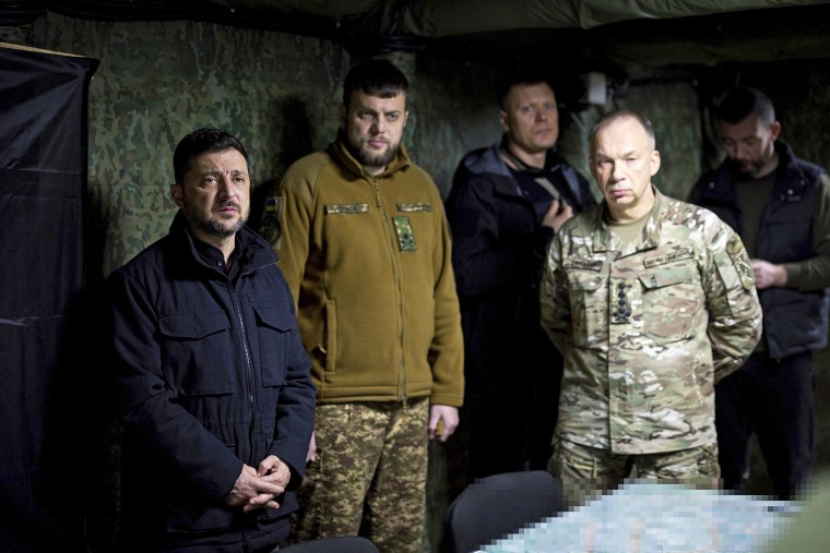 Ukrainian President Volodymyr Zelenskyy Visits Frontline Troops In Donetsk Region, Pokrovsk, Donetsk Oblast, Ukraine - 04 Nov 2025