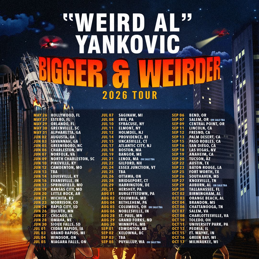 “Weird Al” Yankovic: Bigger & Weirder Tour