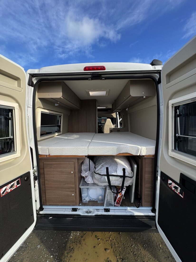 back doors open van in ireland
