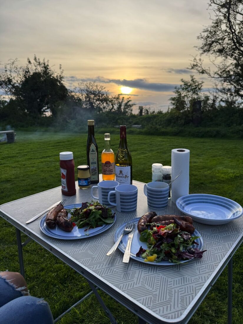 dinner in van ireland