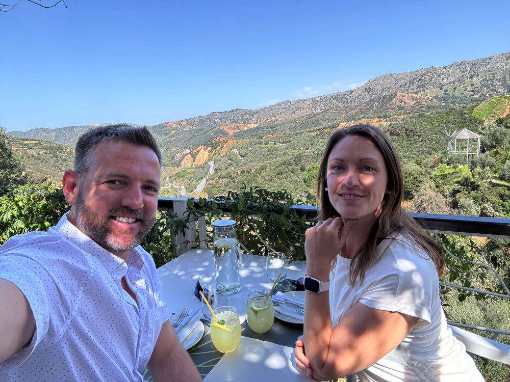 lunch in crete