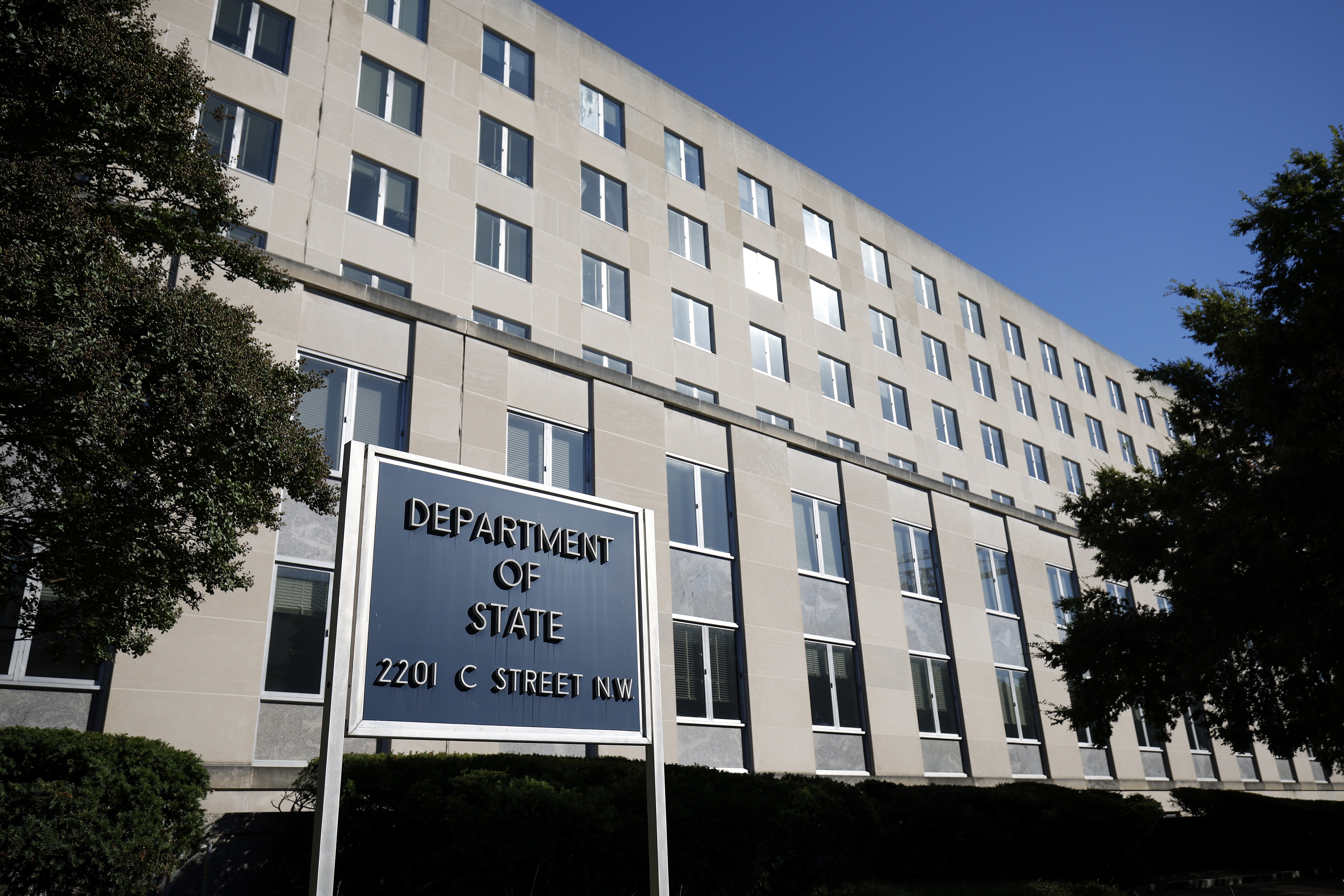 The Harry S. Truman Federal Building, headquarters of the U.S. Department of State, in a 2024 file photo.