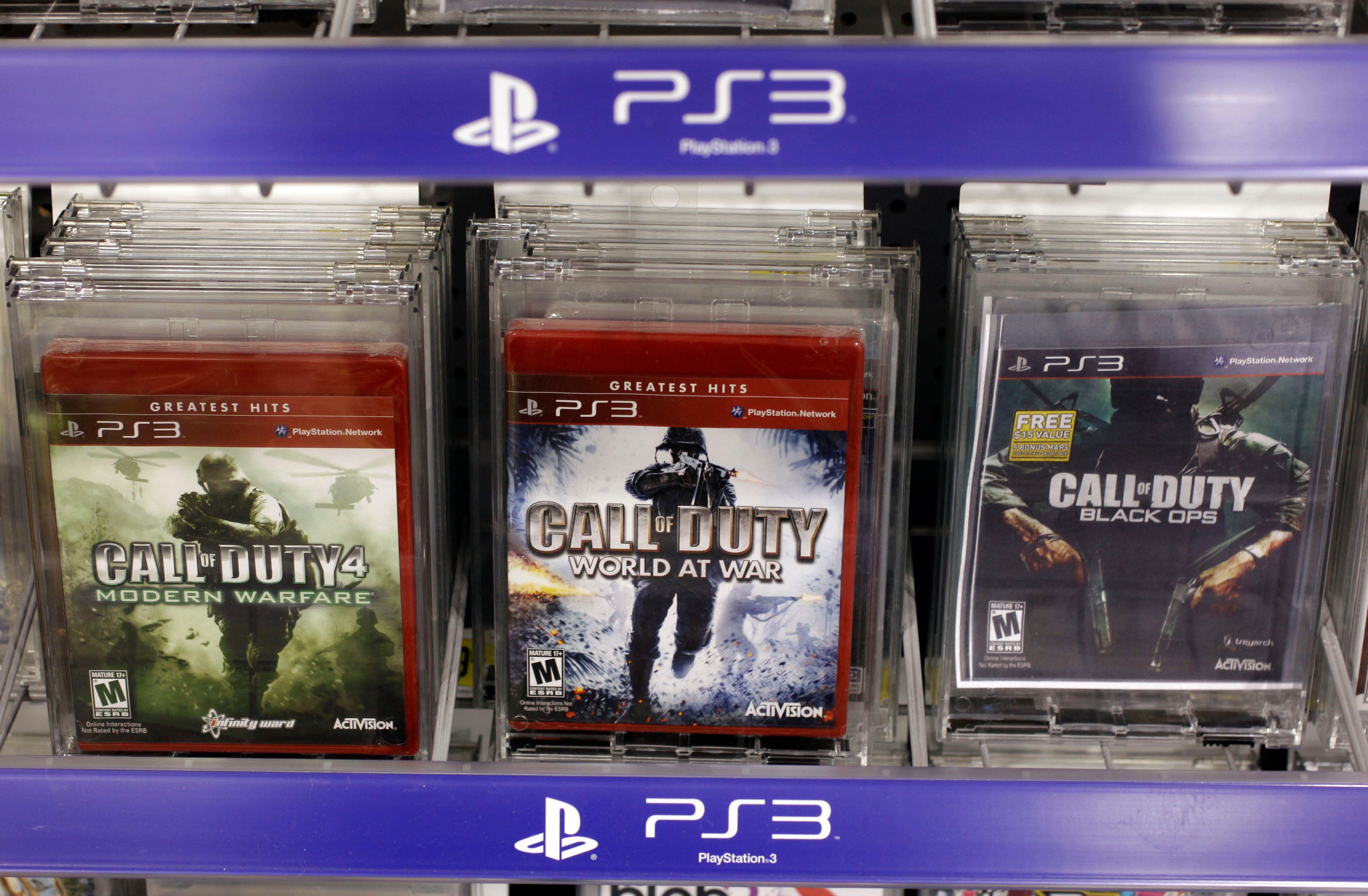 Three versions of Activision