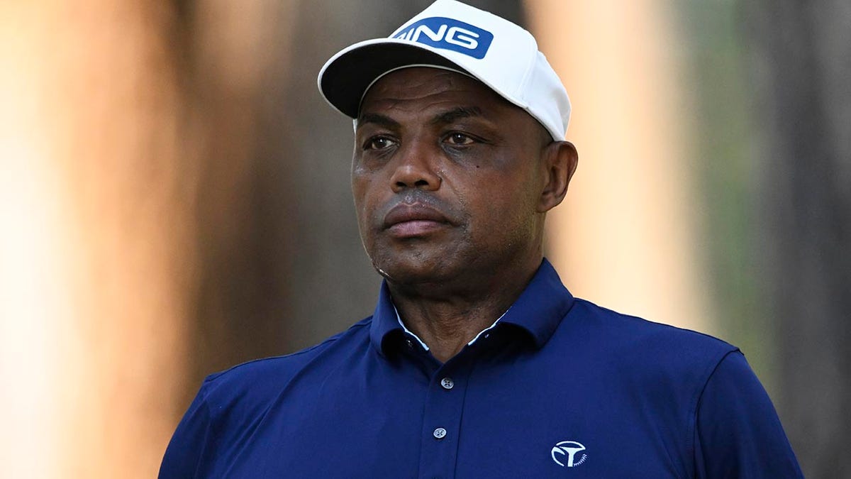 Charles Barkley looks on