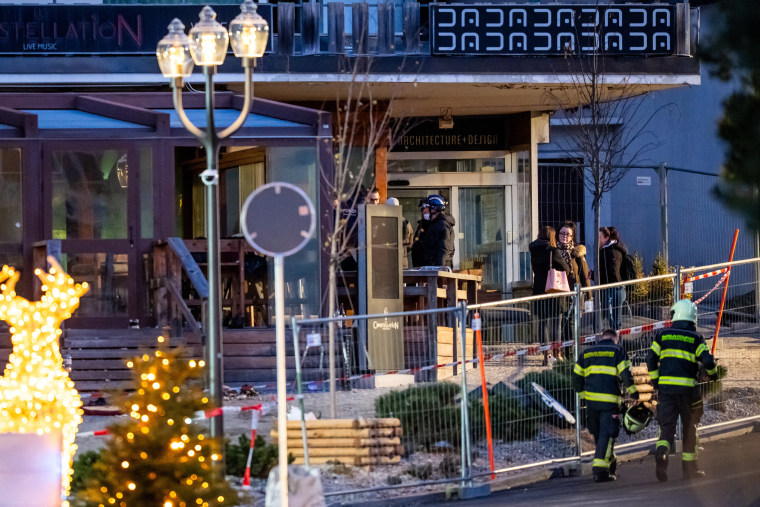 Image: SWITZERLAND-ACCIDENT-EXPLOSION-TOURISM-POLICE