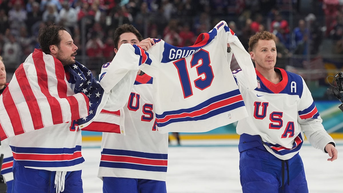 Johnny Gaudreau honored at the Olympics