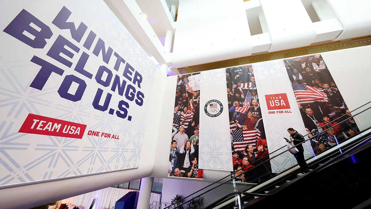 A US welcome center at the Olympics