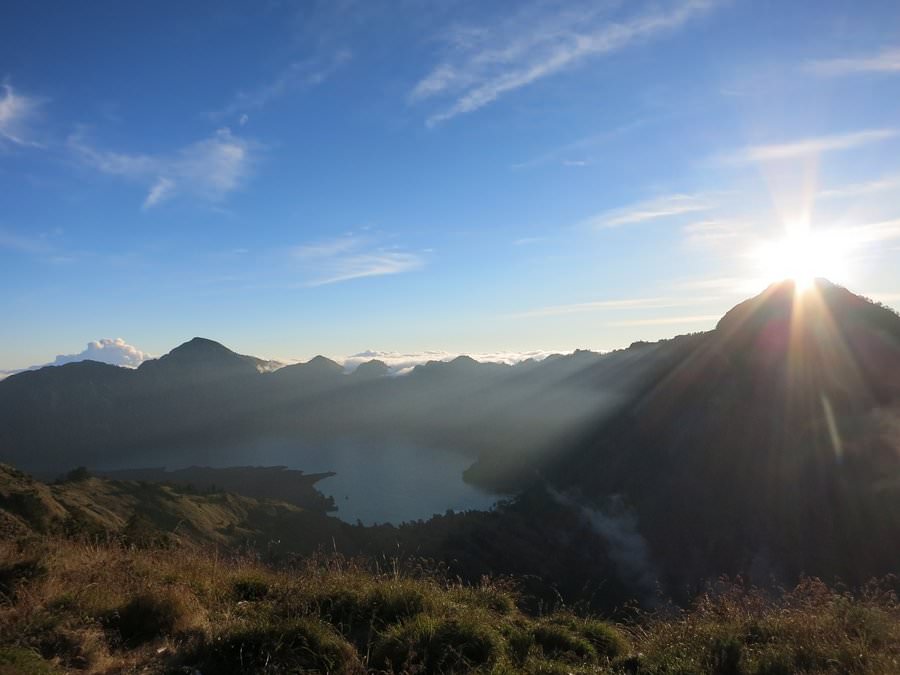 mount rinjani indonesia