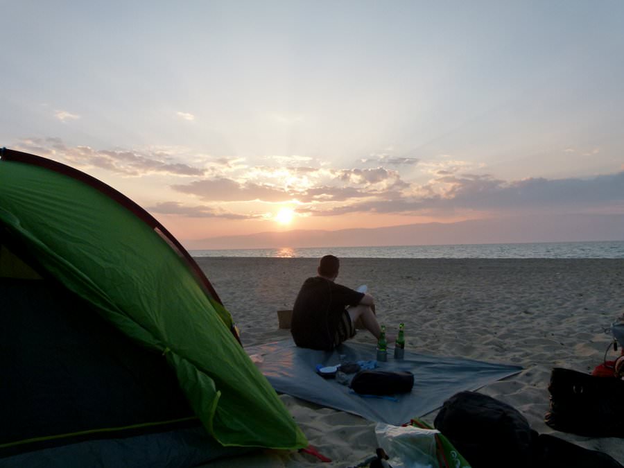 lake baikal camping