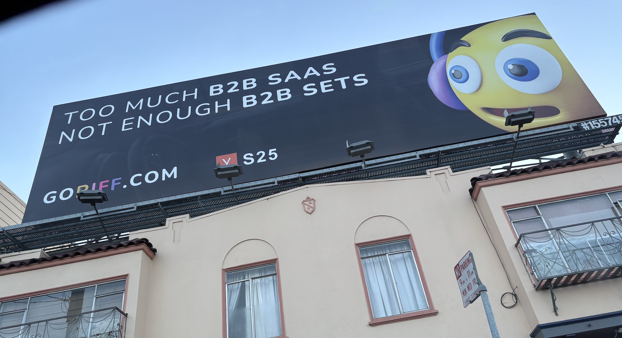 Cryptically-worded billboards, such as this one in San Francisco