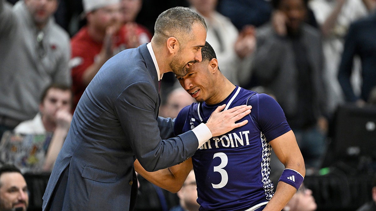 High Point player crying
