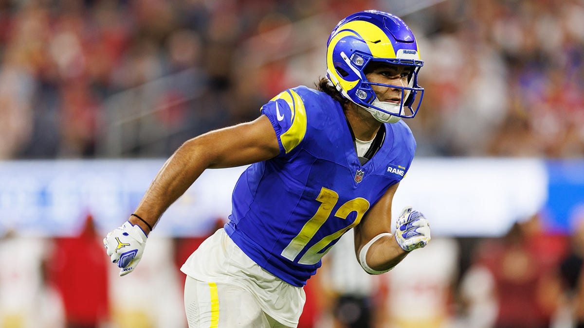 Puka Nacua runs route