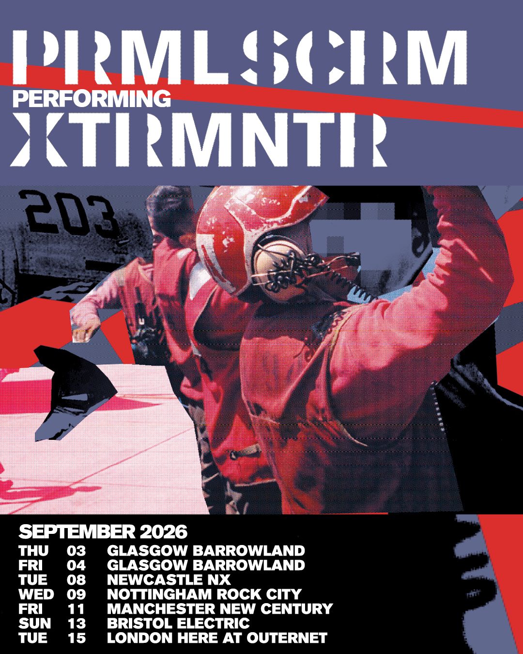 Primal Scream: Xtrmntr Tour