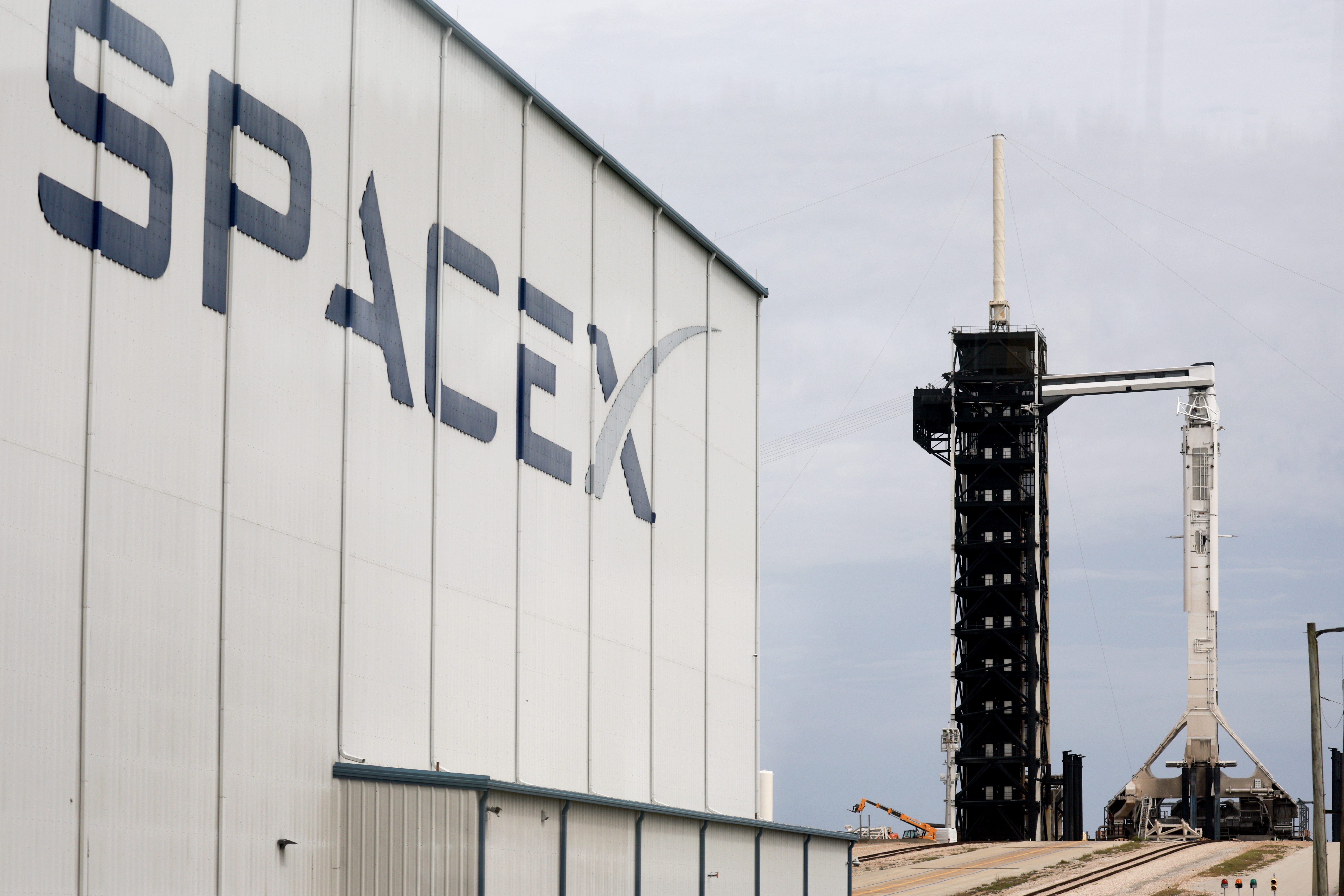 A SpaceX rocket is getting prepared for another attempt to liftoff at NASA