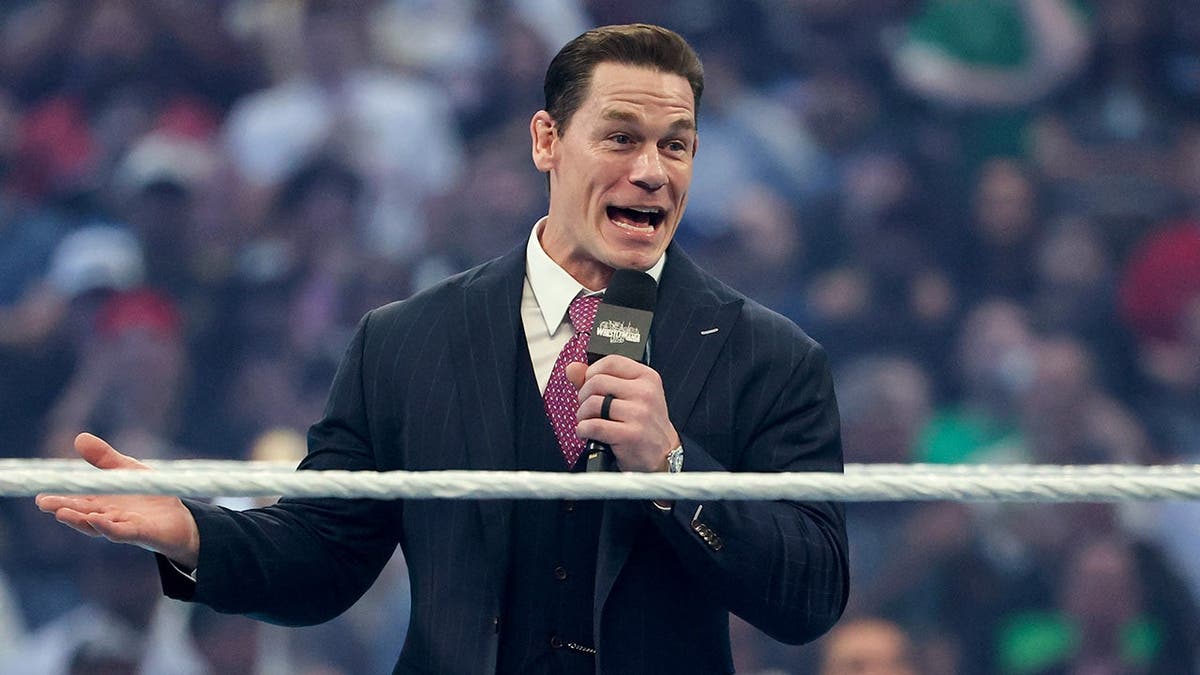John Cena hosting WrestleMania 42 at Allegiant Stadium in Las Vegas