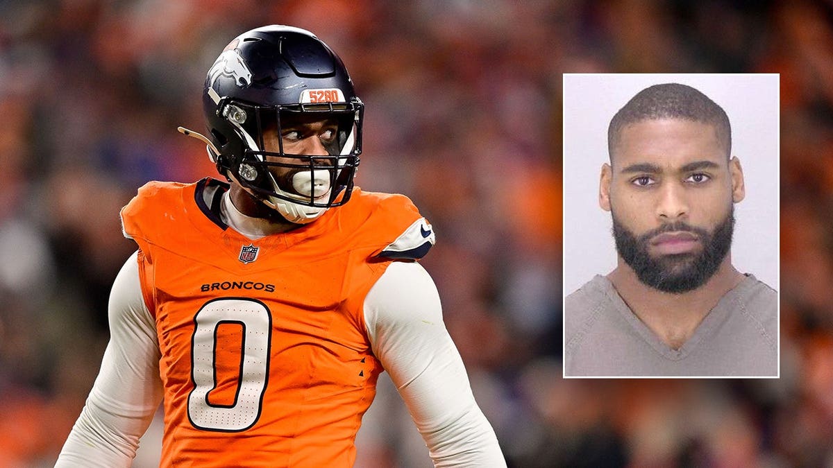 Jonathon Cooper playing and a mugshot