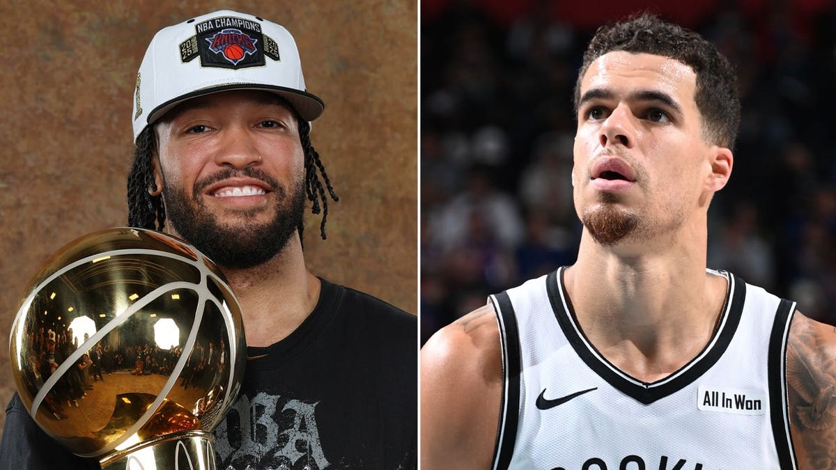 Jalen Brunson and Michael Porter Jr. side by side