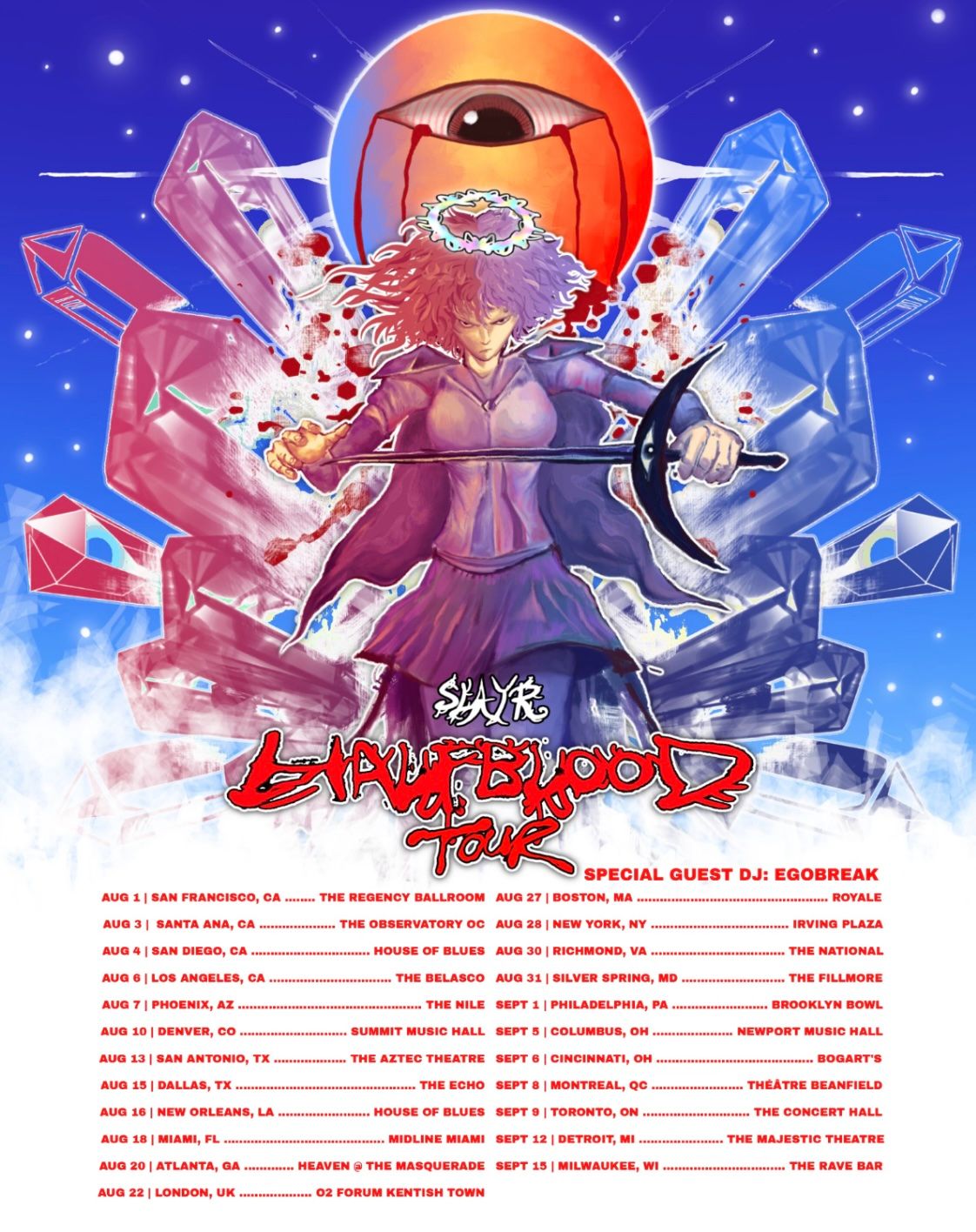 Slayr: Half-Blood Tour